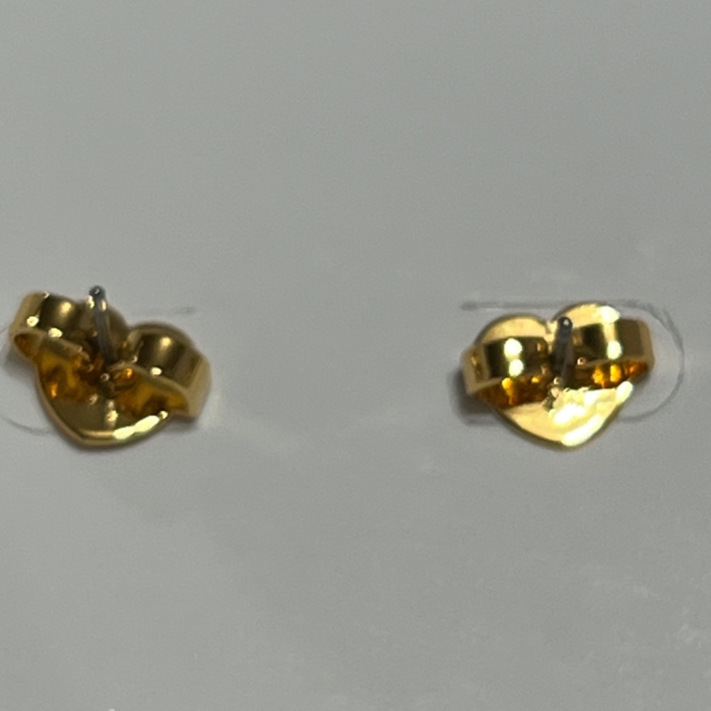 ♠️Kate Spade "Rise and Shine" pearl studs. - Picture 3 of 6